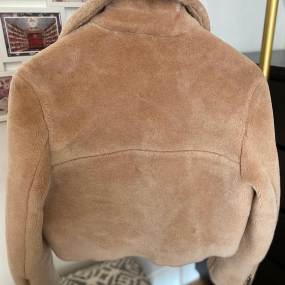 cropped teddy faux fur jacket DAZZLE - Picture 7 of 8